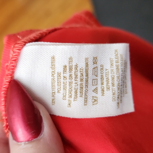 Burnt Orange Free People One Shoulder Grecian Chiffon Beaded Cocktail Dress Sz4 - Picture 5 of 8